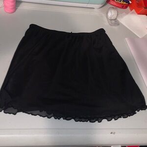 See You Monday Black Skirt